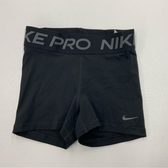 Nike Pants - Nike Women’s Pro 3in Shorts Black/Dark Gray Size XS